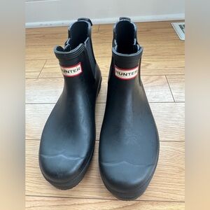 Hunter Original Short Rain Boots – Black – Women’s Size 8